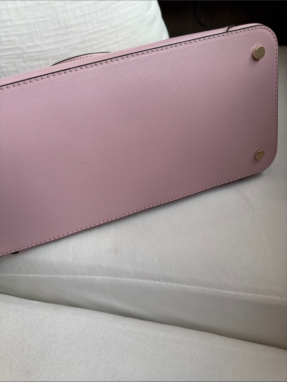 kate spade Pink Saffiano Leather Satchel - Picture 6 of 6